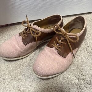 Pink Saddle Shoes